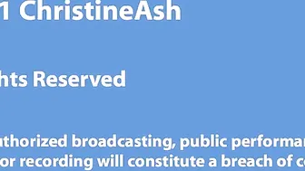 christineash young beauty fucks phallus