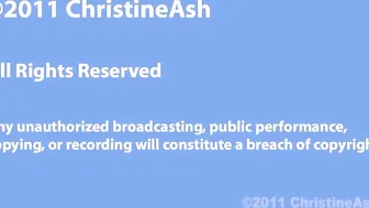 christineash with a toy