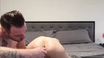 jasper blue sweet thing is hammering his anus