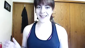 tawneyssexed naughty brunette is petting natural tits