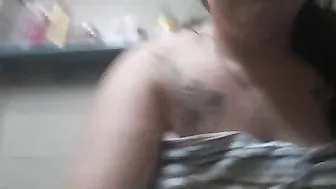jewliesparxx bitch in uniform touches nipples