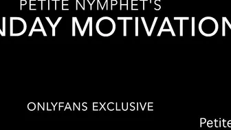 petite nymphet onlyfans monday motivation
