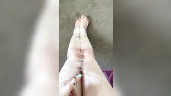 petite nymphet onlyfans taking off the bondage tape