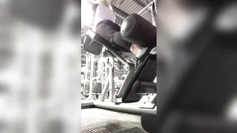 brandi love onlyfans morning pump! i love getting in the gym and getting those muscles a workout! i wore my yoga pants just for you