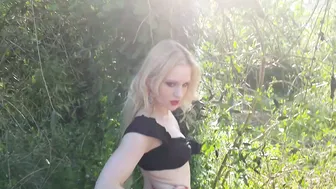 rossella visconti onlyfans video back stage photo shooting, nude outdoor