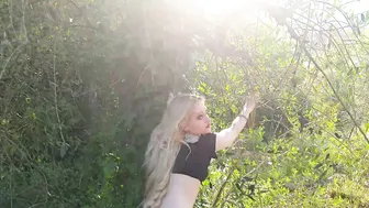 rossella visconti onlyfans video back stage photo shooting, nude outdoor