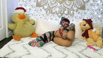Honey Gold Nympho-Elf-Self-Bondage-amp-Masturbation