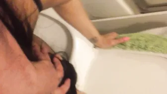 daddy slave pregnant wife toilet fetish