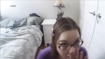 dirtykristy play n spray deepthroat blowjob part 1