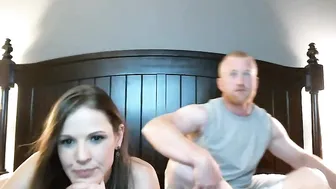 hotlostcouple great sucking rubber dick