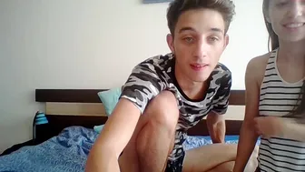 babygirl0dannic1 sucks rubber penis