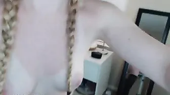 missmaerousse Shrew babe kurolesit in the office