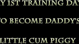 Daizha Morgann  manyvids- My First Training to Become Dayys Little Cum Piggy (pt 2)