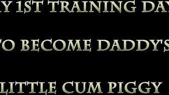 Daizha Morgann  manyvids- My First Training to Become Dayys Little Cum Piggy (pt 1)