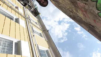 ournewfaces -The girl shows herself right on the street. This is a must see! (1)