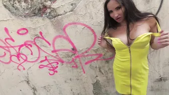 ournewfaces -The girl shows herself right on the street. This is a must see! (1)