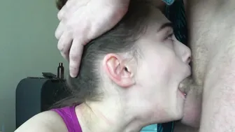 SladkiSlivki -Brunette make deepthroat TPROATPIE facefuck