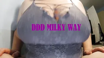 FiftyFive Inches -DDD MILKY WAY! MILK LOVERS DREAM. SO FULL I NEVER THOUGHT THEY WOULD EMPTY -55