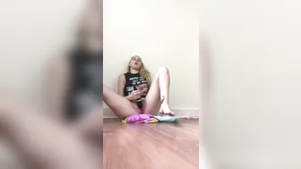 melody parker -me playing w myself in my new house