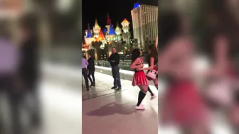 Emily Willis -Last night on the strip w my bff