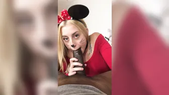melody parker -Minnie Mouse blowjob