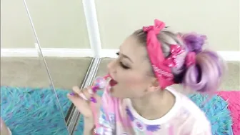 Daizha Morgann  manyvids- Ping Pong Balls in my Butt & Dick in My Mouth is all I Need