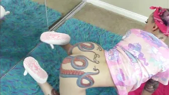 Daizha Morgann  manyvids- Ping Pong Balls in my Butt & Dick in My Mouth is all I Need