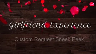 Avalon -A teaser of a recent Girlfriend Experience styled custom