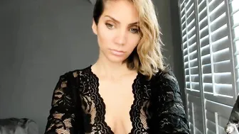 laurel bitch undresses erotically