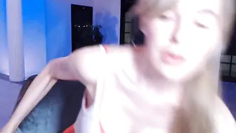 alexis blue eyed boobs caresses