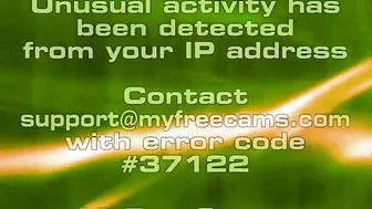 kickaz  cam girl  masturbates shaved vagina