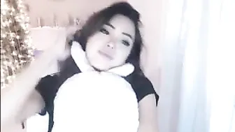 bunni_ bitch drummed with glass dick