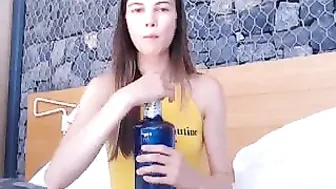 carmen charming confused girlfriend fucks holes