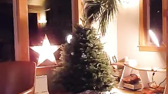 carmen caresses the clitoris under the table