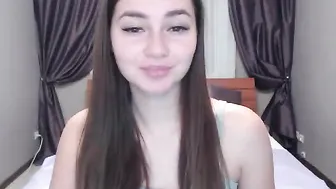 thirstforfeel black-haired slut takes a shower