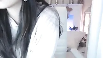 bunni_ beauty in stockings fucks with phallus