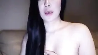 pettylove dark haired woman masturbates with sex toys