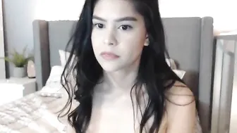 rorriegomez busty hottie caresses shaved pussy