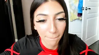 outrageousone appetizing pussy posing in some stockings