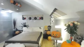 staceyadams busty young lady caresses shaved cunt