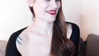 missjanieee cute with pigtails jumps on sex toy