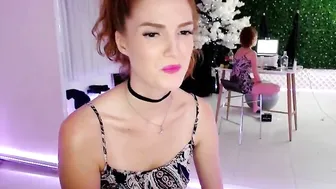 gingermfc sweet lady caresses rubber penis