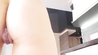 yesbarbie big tit teases her pussy with a phallus