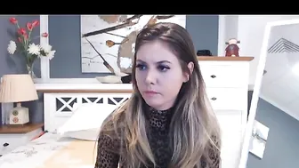 nelliecute charming babe undresses and jerks off