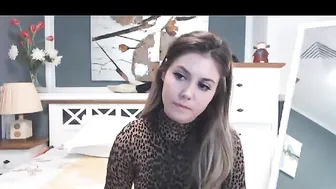 nelliecute charming babe undresses and jerks off