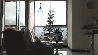 mariewana charming bitch caresses big tits