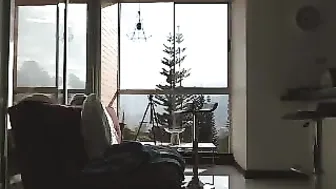 mariewana charming bitch caresses big tits