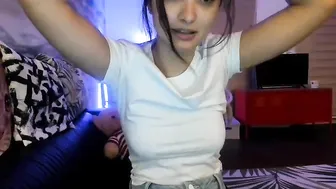 evenight beauty undressed to show off her tattoos