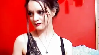 fluffinrayray a duet of sluts plays with a rubber doll