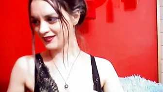 fluffinrayray a duet of sluts plays with a rubber doll